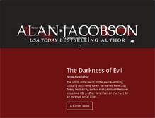 Tablet Screenshot of alanjacobson.com